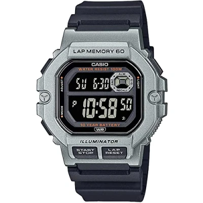 Afbeelding van CASIO Analoog WS 1400H 1BVEF, zwart, armband, zwart., armband