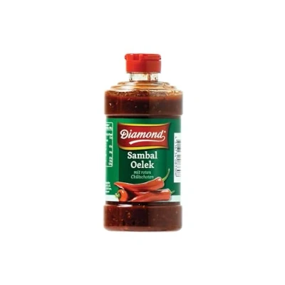 Afbeelding van Diamond Sambal Oelek Set van 6 zeer scherpe knijpflessen voor huisdieren, x 425 g