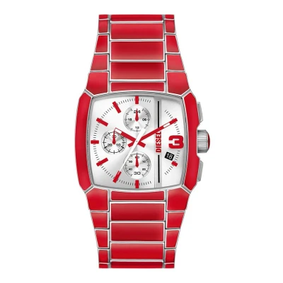 Afbeelding van Diesel heren Cliffhanger Horloge DZ4637 in de kleur Zilver