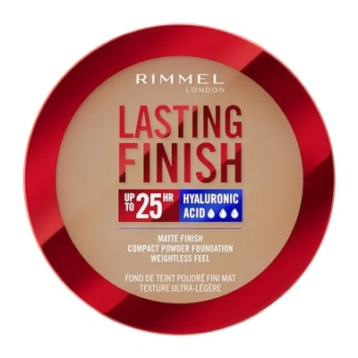 Afbeelding van Rimmel Lasting Finish 008 Soft Beige, Compacte foundation, Focus, Mat, Volledige dekking, SPF20, Veganistische formule, 7 g