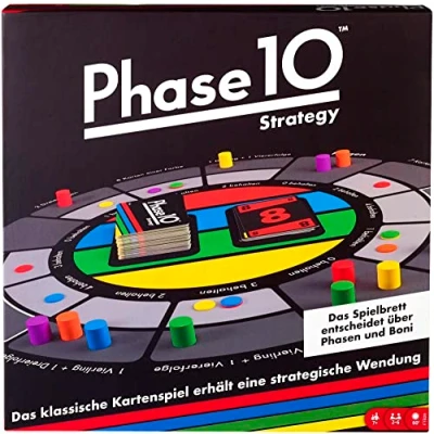 Afbeelding van Games Phase 10 Bordspel Strategie