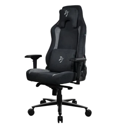 Afbeelding van Arozzi Vernazza Supersoft Stof Gamestoel Zwart