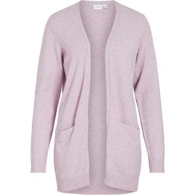 Afbeelding van VILA Viril OPEN Vest, Dames, Maat: Large, Winsome orchid