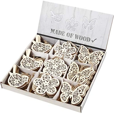 Afbeelding van Houten figuren, b: 10 cm, h: 90 stuks, triplex