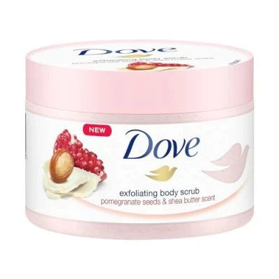 Afbeelding van Dove Body Scrub Pomegranate &amp; Shea butter 225 ml