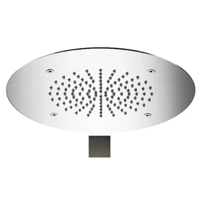 Afbeelding van SB Round Temptation Regendouche inbouw PVD Gun Metal 1208955785