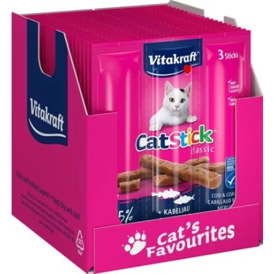 Afbeelding van Vitakraft Cat Stick Mini Kabeljauw Met Tonijn