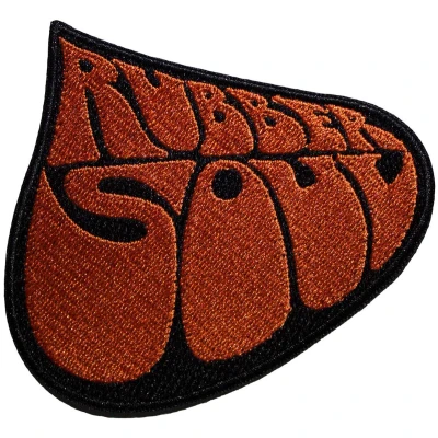 Afbeelding van The Beatles Rubber Soul Album Patch Zwart/Koperkleurig