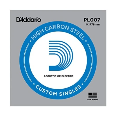 Afbeelding van D&#039;Addario PL007 Plain Enkele snaar voor gitaar