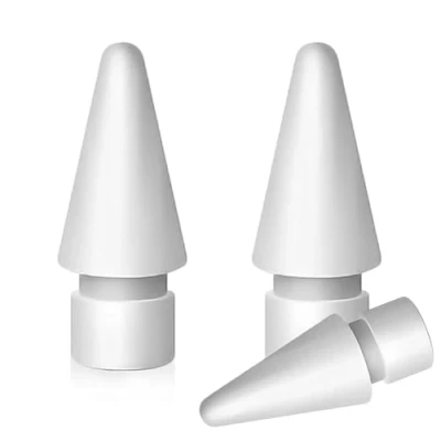Afbeelding van MMOBIEL Tips voor Apple Pencil 3 Stuks Punten 1e &amp; 2e Generatie iPencil Nibs Vervanging Wit