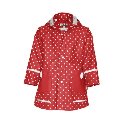 Image de Playshoes imperméable à pois rouge junior