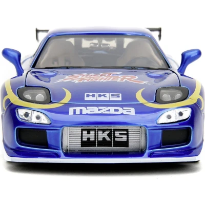 Afbeelding van JADA TOYS Street Fighter 1993 Mazda RX7 met Chun Li figuur Kant en klaar model Personenauto (model)