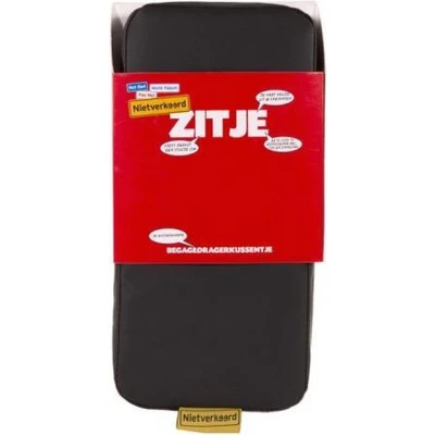 Afbeelding van Bagagedragerkussen NietVerkeerd 32 x 15 5cm zwart