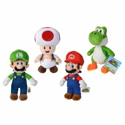 Afbeelding van Simba 109231009003 Super Mario pluche dier, 20 cm, zacht materiaal, 4 figuren verkrijgbaar