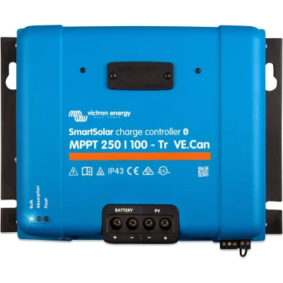Afbeelding van Victron Energy BlueSolar 250/100 Tr VE.Can Laadregelaar voor zonne energie MPPT 12 V, 24 48 V 250 A