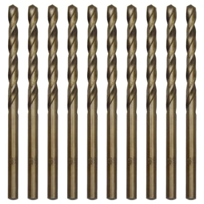 Afbeelding van CEEYSEE HSS kobaltboor 4 mm M35 voor boren in roestvrij staal, metaal, gietijzer en harde kunststoffen (4 mm), 10 stuks