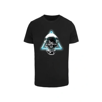 Afbeelding van Mister Tee Skull Tshirt print, Heren, Maat: Medium, Black