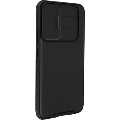 Afbeelding van Nillkin CamShield Hoesje geschikt voor Galaxy S22 Plus Camera Slider Zwart