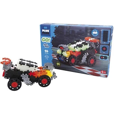 Afbeelding van Plus Go! Hot Rod Constructiespeelgoed Set Met Bouwstenen 240 Delige Bouwset Bouwspeelgoed Vanaf 7 Jaar