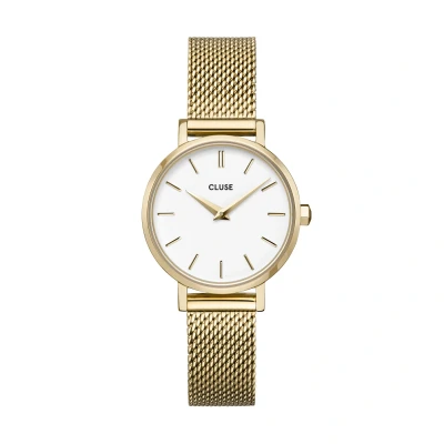 Afbeelding van CLUSE dames Boho Chic horloge CW0101211001 in de kleur Geelgoud