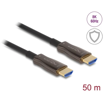 Afbeelding van DeLOCK 86034 HDMI kabel 50 m Type A (Standaard) Zwart