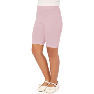 Afbeelding van Merry Style MS MS10 132 LE Meisjes Leggings Sport Vrijetijdsbroek Kort Viscose Sporbroek Yogabroek Poederroze 140