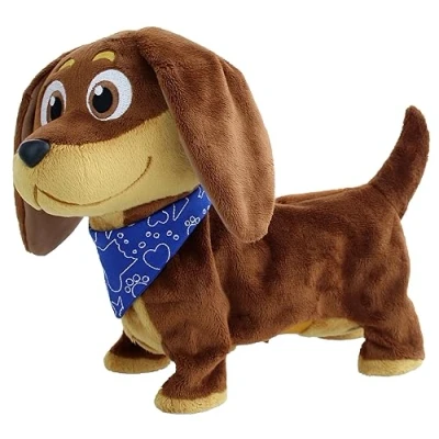 Afbeelding van Bewegende Knuffel Goliath Hond 28 cm