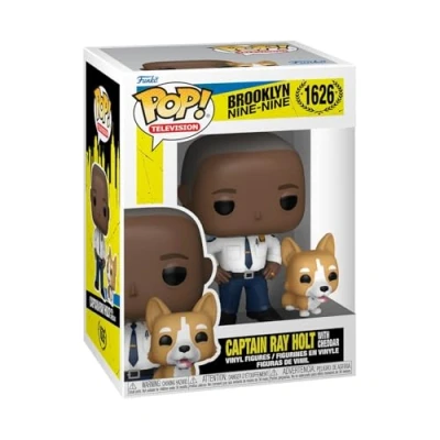 Afbeelding van Funko Pop &amp; Buddy: Brooklyn Nine CPT Holt w/Dog