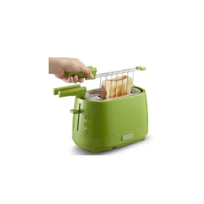 Image de De&#039;Longhi CTLAP2203.GR Grille pain 2 tranche Emplacements vert