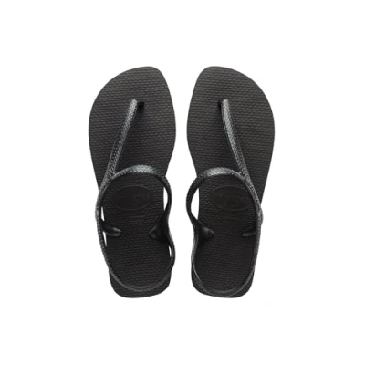 Image de Havaianas Flash Urban, Tongs Femme, Noir 1, 37.5/38 EU
