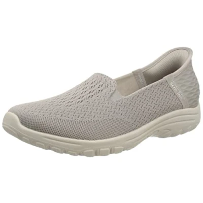 Afbeelding van Skechers claro Instappers, Dames, Maat: 40, Marron Textiel