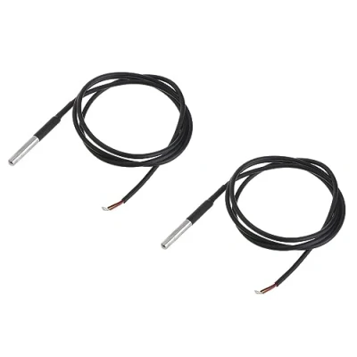 Afbeelding van 2 stuks DS18B20 digitale temperatuursensor sonde NTC thermische thermistor waterdicht