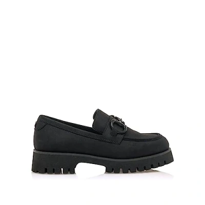Afbeelding van mtng Planos Instappers, Dames, Maat: 37, Black Textiel