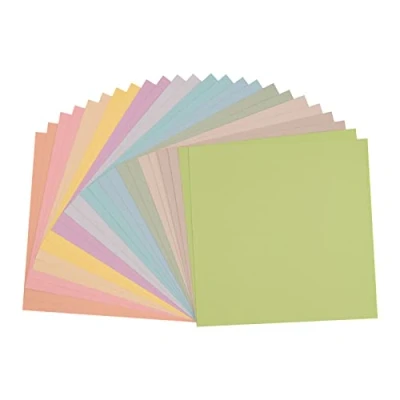 Afbeelding van Florence Ruw karton 30,5 x cm Pastel 24 vellen 216 g/m² voor scrapbooking, kaarten, perforatie en huwelijksfeesten