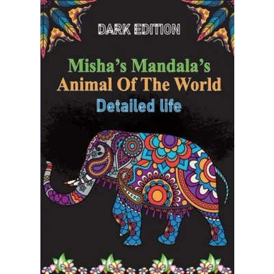 Image de Misha&#039;s mandala&#039;s: Animals of the world Detailed life
