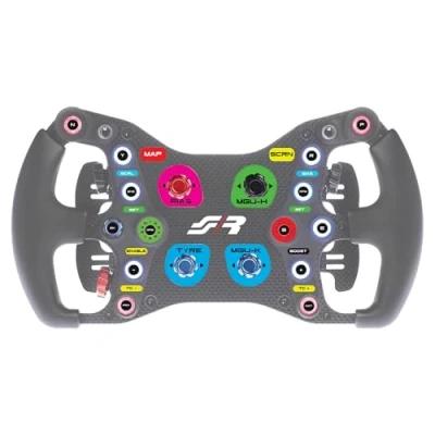 Afbeelding van Simoni Racing SRS9 stuurstickers voor rijsimulator