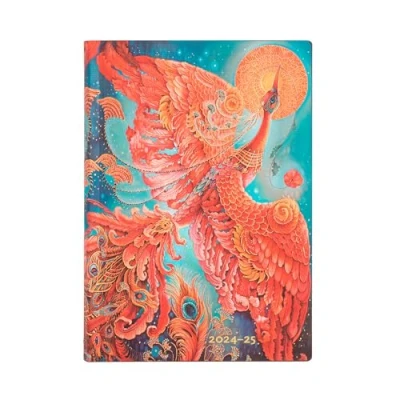 Afbeelding van Agenda 24/25 Paperblanks 18M Firebird Midi Flexi HOR