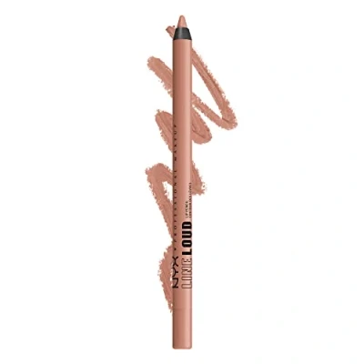 Image de NYX Professional Makeup Crayon à Lèvres Mat, Sans transfert, Waterproof, Bavure, Longue Tenue, Line Loud, 03 Goal Crusher