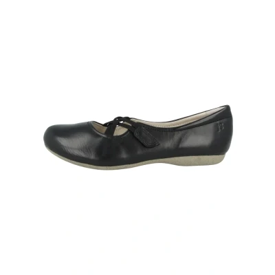 Afbeelding van Josef Seibel Ballerina&#039;s met enkelbandjes, Dames, Maat: 43, Black Leer