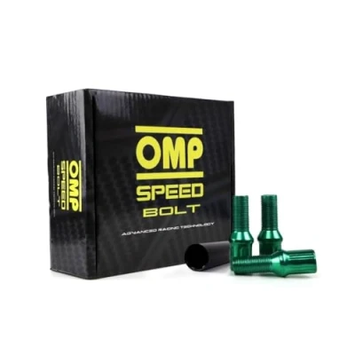 Afbeelding van Set Bouten OMP 27 mm Groen 20 uds M14 x 1,25