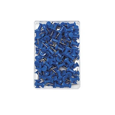 Image de Wedo ?pingles pour mur pin, bleu, contenu: 100 pices 54203