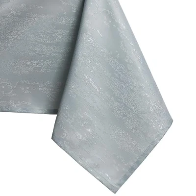 Afbeelding van AmeliaHome Vesta Tafelkleed, vlekbescherming, lotuseffect, wasbaar, waterafstotend, zilveren versieringen, 100 x cm