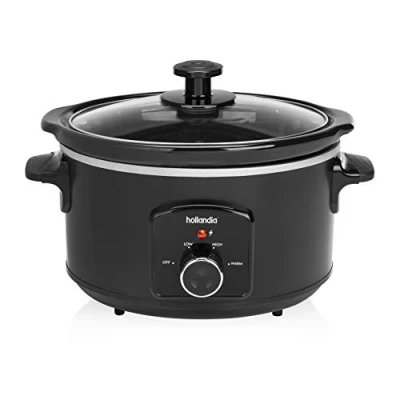 Afbeelding van Tristar Slowcooker VS 3915 3.5 liter Met uitneembare keramische binnenpan Warmhoudfunctie Zwart