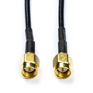 Afbeelding van SMA kabel Nedis 2 meter (100% koper, Verguld)