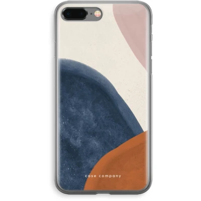 Afbeelding van Case Company® hoesje geschikt voor iPhone 8 Plus Geo #1 Soft Cover Telefoonhoesje Bescherming aan alle Kanten en Schermrand