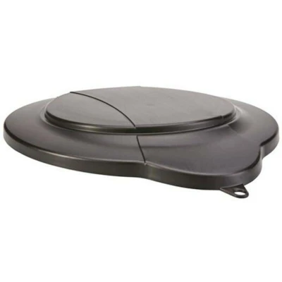 Image de VIKAN 56879 Couvercle de seau pour 5686, 12 litres, noir 5687/9
