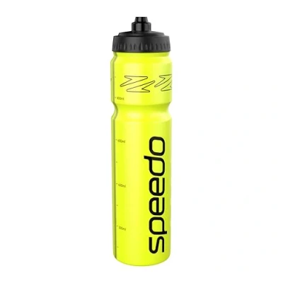 Image de Speedo Bouteille d&#039;eau unisexe adulte 4 litres, hyper jaune/noir, taille unique