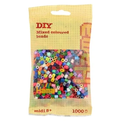 Afbeelding van Hama Strijkkralen Kleuren Mix 1000 Stuks