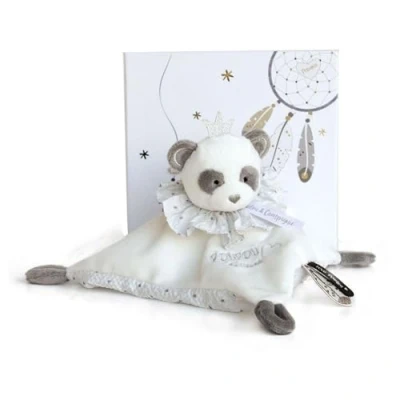 Afbeelding van Doudou et Compagnie Knuffeldier, pluche, grijs, knuffeldier