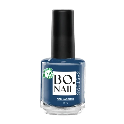 Afbeelding van BO.NAIL SYSTEMS BO Nail Lacquer #030 Pigeon Blue 15ml Blauw